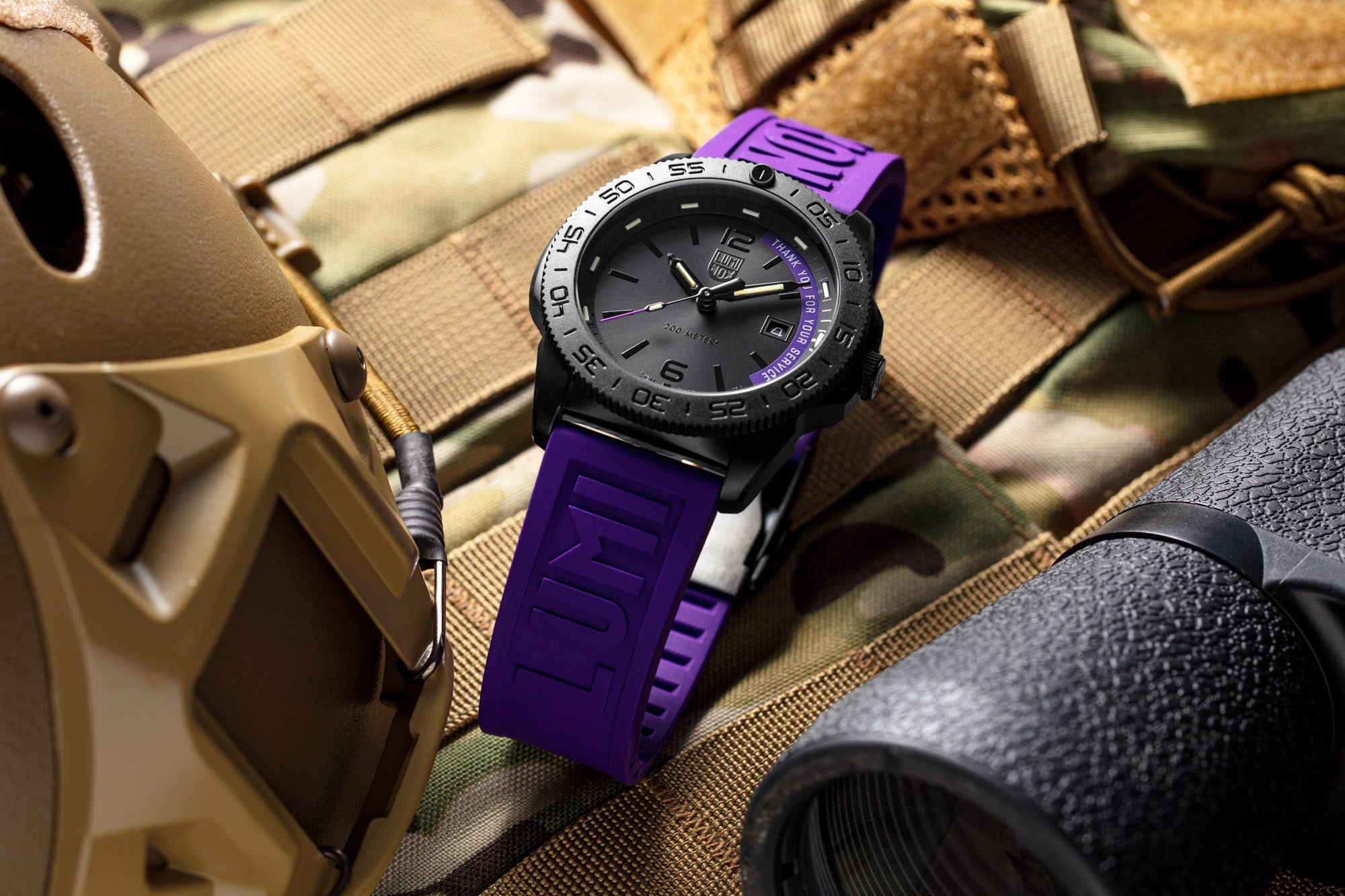 Luminox honors those who serve with the new THANK YOU FOR YOUR SERVICE ...