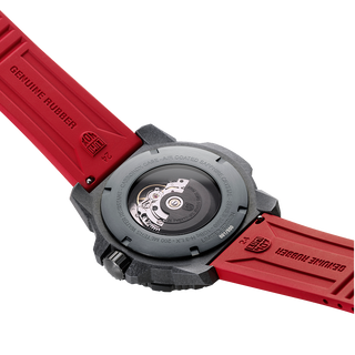 Luminox 3876.RB, Master Carbon SEAL Automatic, Military Dive Watch, 45 mm