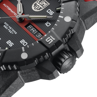 Luminox 3876.RB, Master Carbon SEAL Automatic, Military Dive Watch, 45 mm