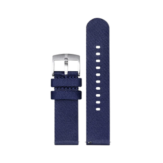 Luminox Ocean Material Strap, Blue, Steel Buckel, 24 mm