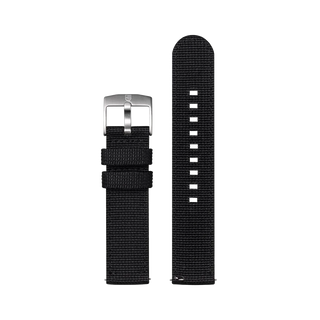 Luminox Ocean Material Strap, Black, Steel Buckle, 22 mm