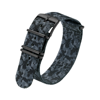 Luminox Webbing Nato 3350 Mil-Spec, Camouflage|Black Buckle, 24 mm