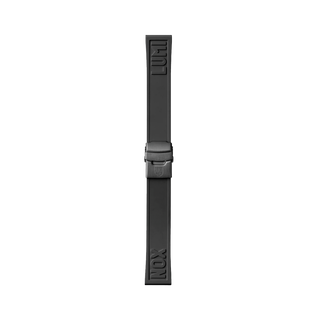 Luminox Cut-To-Fit, Black|Black Buckle, 22 mm