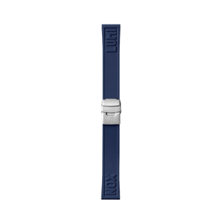 Luminox Cut-To-Fit, Blue|Steel Buckle, 22 mm