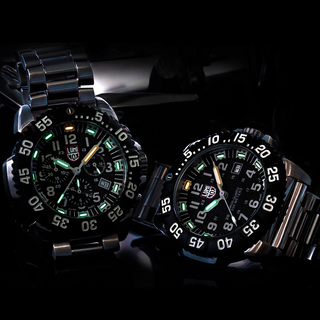 Luminox 3182.L, Navy SEAL Steel Chronograph, Diver Watch, 44 mm