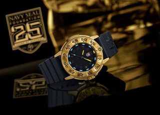 Luminox Honors 25 Years of Brotherhood, Bravery, and Support with New Gold Color Edition Series