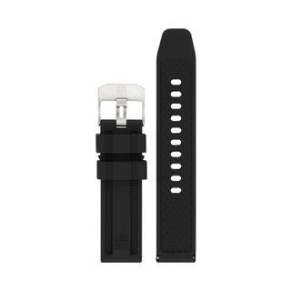 Luminox Rubber 8800, Black|Steel Buckle, 23 mm