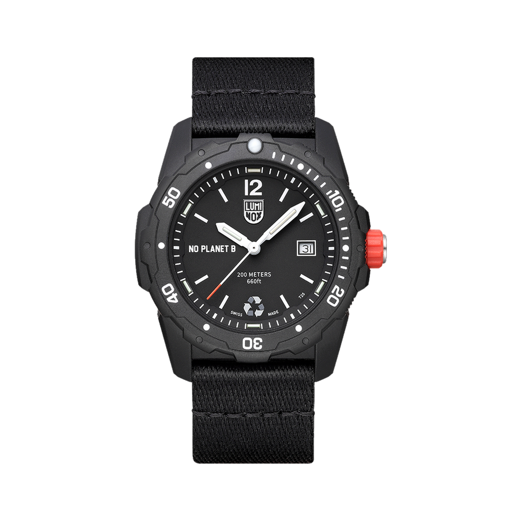 Luminox 3722.ECO, Bear Grylls Survival ECO, ‘NO PLANET B’, 42 mm ...