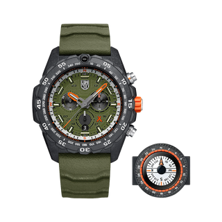 Luminox 3741.OLIVE, Limited Edition Bear Grylls Survival Master, Outdoor Watch, 45 mm