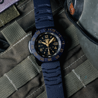 Luminox 3255.CB.NSF, Navy SEAL Foundation Back To The Blue, Military Diver Watch, 45 mm