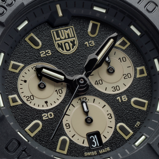 Luminox 3587, Navy SEAL Chronograph, Military Dive Watch, 45mm